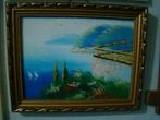 Schilderij Toscaans landschap olieverf, Antiek en Kunst, Ophalen