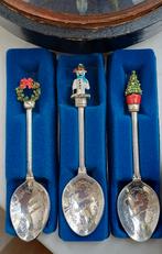 Wedgwood Mason's kerst lepeltjes, Huis en Inrichting, Ophalen of Verzenden, Nieuw, Zilver