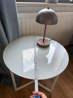 Bijzettafel wit, Ophalen, Zo goed als nieuw, Rond, Minder dan 55 cm