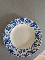 Vintage Diep Bord New Chelsea Beatrix Blauw Bloem, Ophalen of Verzenden