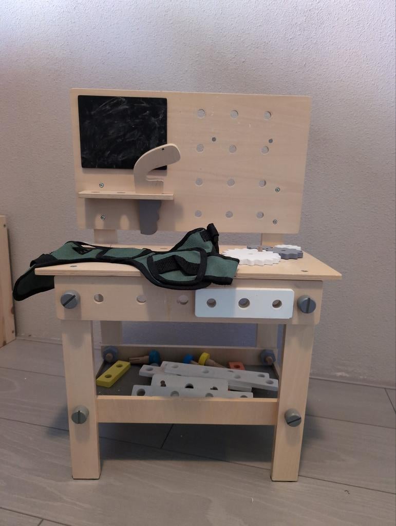 Houten Speel Werkbank, Ophalen, Gebruikt, Hout, Speelkeuken