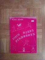 Folk Dean - Mijn Derde Pianoboek, Muziek en Instrumenten, Bladmuziek, Ophalen of Verzenden