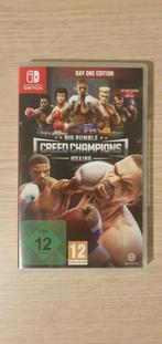 SWITCH | DBig Rumble Boxing Creed Champions, 2 spelers, Zo goed als nieuw, Vechten, Verzenden