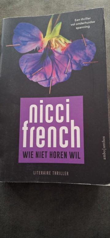 Nicci French - Wie niet horen wil - special DPG Media beschikbaar voor biedingen
