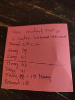 Ikea kastjes rood en zwart, Ophalen, 25 tot 50 cm, 50 tot 100 cm, Minder dan 100 cm