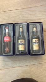 3 grote glazen kersthanger mancave Hertog Jan en Cola, Ophalen, Nieuw