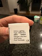 Victory Lighting infraroodlamp 1000W, Huis en Inrichting, Lampen | Losse lampen, 60 watt of meer, Halogeen (gloei)lamp, Nieuw