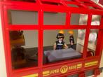 Playmobil Brandweerkazerne, Kinderen en Baby's, Speelgoed | Playmobil, Ophalen of Verzenden, Gebruikt, Complete set