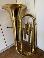 Courtois Euphonium, type 163, grote beker, goede staat., Ophalen, Gebruikt, Euphonium of Tenortuba, Met koffer of draagtas