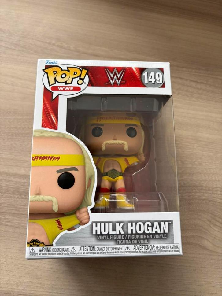 Hulk Hogan #149 Funko Pop! WWE Wrestle Mania, Verzamelen, Poppetjes en Figuurtjes, Zo goed als nieuw, Ophalen of Verzenden