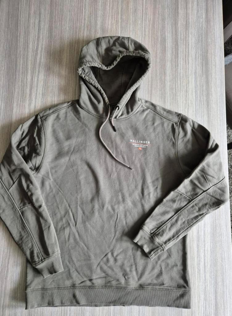 ≥ Hallinger Hoodie XL Donkergroen Camouflage — Truien en Vesten