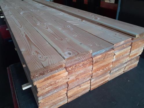 Partij Douglas brede vlonderplanken 25x185mm - 41.45m2, Tuin en Terras, Palen, Balken en Planken, Nieuw, Planken, 250 cm of meer