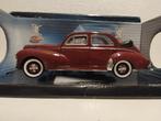 Peugeot 203 Decouvrable donkerrood Solido metal 1:18 KRD, Ophalen of Verzenden, Zo goed als nieuw, Auto, Solido