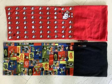 2x polartec Buff sjaal das kind kinderen Hello kitty Mickey beschikbaar voor biedingen