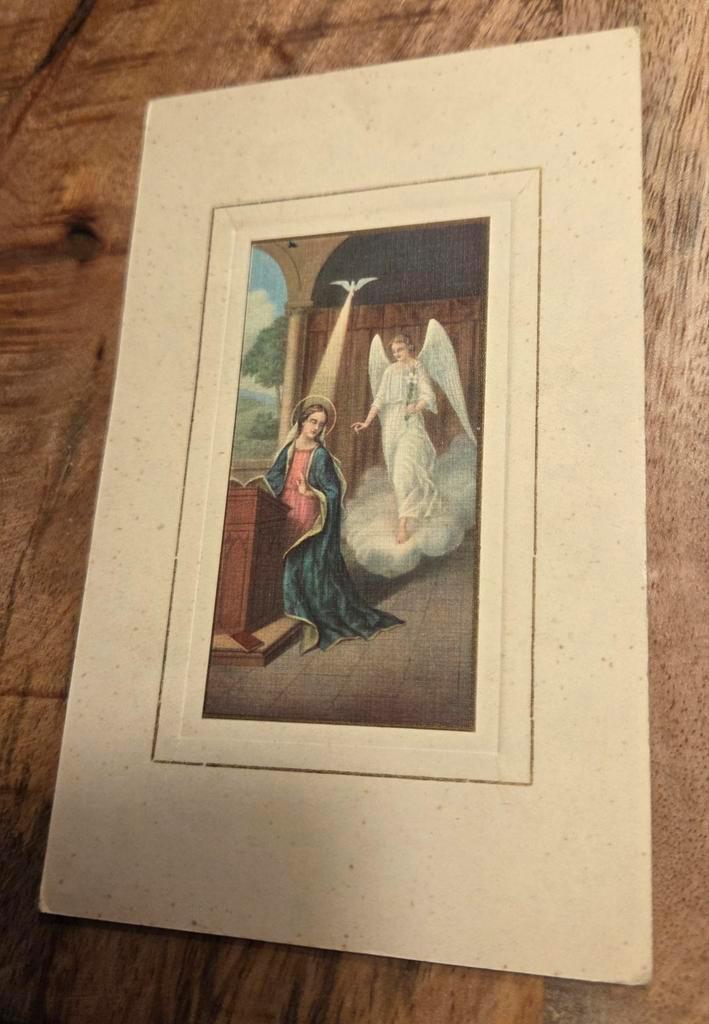 De aartsengel Gabriël verschijnt  aan de Maagd Maria, Verzamelen, Ansichtkaarten | Themakaarten, Ongelopen, 1980 tot heden, Overige thema's