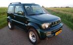 Suzuki Jimny 2006 Groen 4x4 met airco en apk tot 11-2025, Stof, Zwart, 4 stoelen, Bedrijf