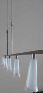 Steinhauer 8010ST eettafel lamp, Huis en Inrichting, Lampen | Hanglampen, Ophalen, Zo goed als nieuw, Glas, 75 cm of meer