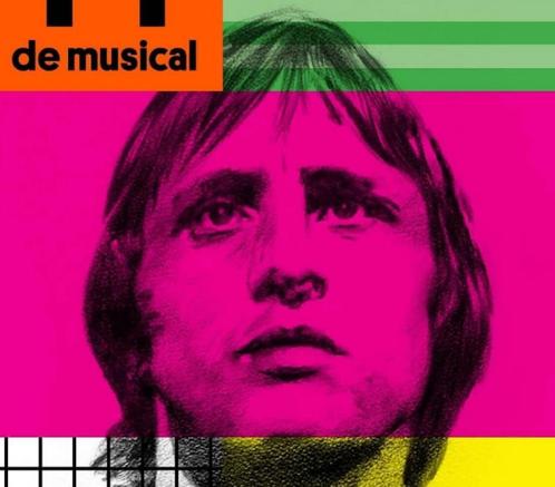 14 de musical over Johan Cruijff 4 tickets 1 + 1 gratis, Tickets en Kaartjes, Theater | Musical, Drie personen of meer, Juli