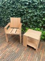 Tuinstoel Kratmeubilair Gerrit Rietveld, Nieuw, Tuinset, 8 zitplaatsen, Stoel