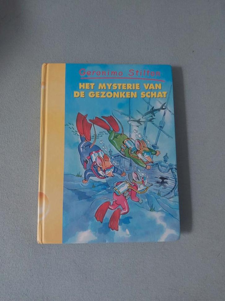 Geronimo Stilton: Het Mysterie van de Gezonken Schat, Boeken, Kinderboeken | Jeugd | onder 10 jaar, Gelezen, Fictie algemeen, Ophalen