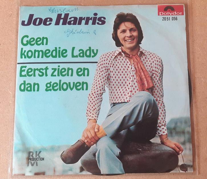 joe harris geen komedie lady, Cd's en Dvd's, Vinyl | Nederlandstalig, Gebruikt, Levenslied of Smartlap, Overige formaten, Verzenden