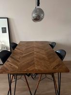 Houten eettafel van Giga Meubel, Ophalen, Eikenhout, 50 tot 100 cm, Zo goed als nieuw