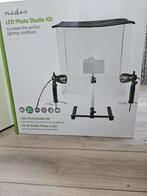 Nedis LED Fotostudio Kit - Opvouwbaar - Nieuw, Audio, Tv en Foto, Fotografie | Fotostudio en Toebehoren, Ophalen, Nieuw, Complete fotostudio