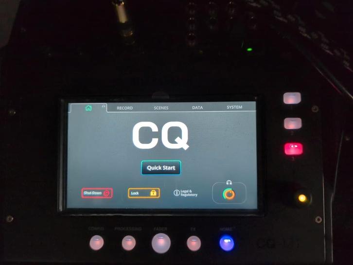 Allen & Heath CQ-12T compacte digitale mixer, Muziek en Instrumenten, Mengpanelen, Zo goed als nieuw, 5 tot 10 kanalen, Microfooningang