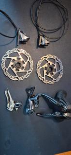 Ultegra r8000 disc groep, Fietsen en Brommers, Fietsonderdelen, Ophalen of Verzenden, Zo goed als nieuw, Racefiets