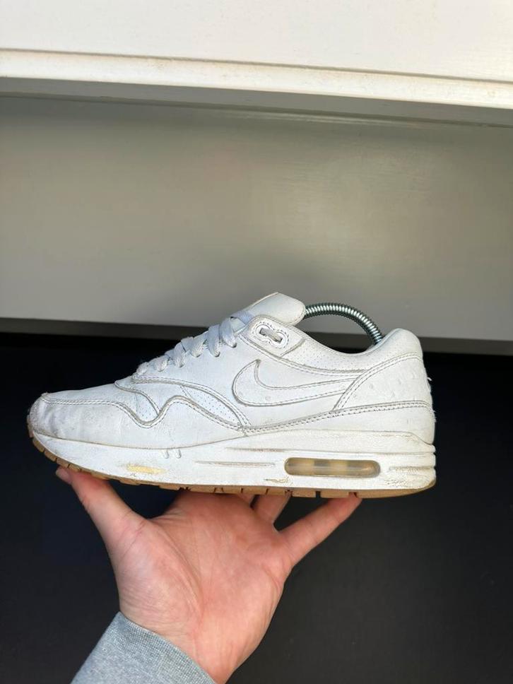 Nike Air Max Leather PA White Gum / 40,5, Kleding | Heren, Schoenen, Zo goed als nieuw, Sneakers of Gympen, Wit, Ophalen of Verzenden