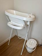 Wit babybadje met standaard, Ophalen, Zo goed als nieuw, Badje, Bébé-jou
