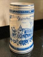 Delfts Blauwe Heineken Bierpul / Vaas - 26 cm, Antiek en Kunst, Antiek | Keramiek en Aardewerk, Ophalen of Verzenden