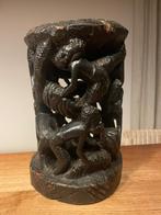 Houten beeld Makonde Ujamaa family tree, Antiek en Kunst, Kunst | Beelden en Houtsnijwerken, Ophalen of Verzenden