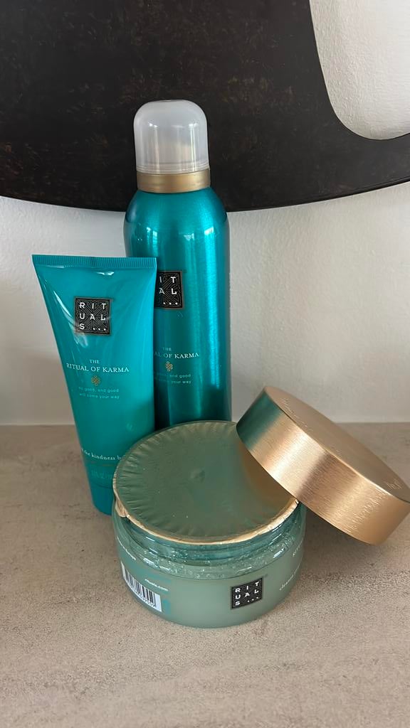 Rituals Karma set 🩵🎁 Nieuw!, Sieraden, Tassen en Uiterlijk, Uiterlijk | Lichaamsverzorging, Ophalen of Verzenden, Nieuw, Bad & Douche