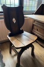 Massief eikenhouten kasteelstoel klassieke stoel antiek, Antiek en Kunst, Antiek | Meubels | Stoelen en Banken, Ophalen