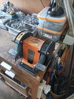 HANNING Slijpmachine compleet z.g.st, Ophalen, Zo goed als nieuw, Minder dan 700 watt, Werkbankslijpmachine