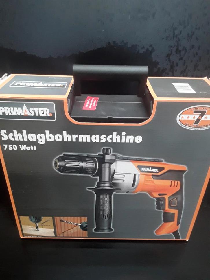 Primaster Slagboormachine PMSB750 - 750W, Doe-het-zelf en Verbouw, Gereedschap | Boormachines, Nieuw, Boormachine, 600 watt of meer