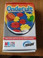 Onderuit, een reisspel van MB, Hobby en Vrije tijd, Gezelschapsspellen | Bordspellen, Ophalen, Zo goed als nieuw, MB Spellen, Reisspel