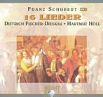 Cd Schubert : 16 Lieder Dietrich Fischer Dieskau, Ophalen of Verzenden, Romantiek, Zo goed als nieuw, Vocaal