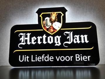Mooie HERTOG JAN ledverlichting 30 x 40CM beschikbaar voor biedingen