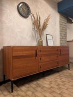 Vintage - industrieel combi dressoir, Ophalen, Zo goed als nieuw, 25 tot 50 cm, 150 tot 200 cm