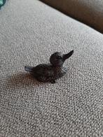 Klein eendje van metaal/brons, jaren 80, Ophalen of Verzenden, Dier