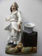 Antiek Staffordshire beeldje Musketier Kanonnier, Antiek en Kunst, Ophalen of Verzenden