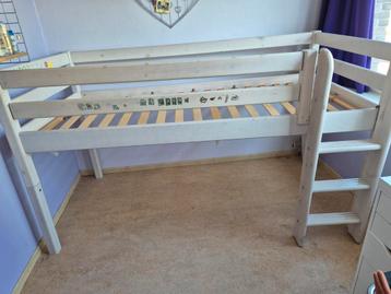 Halfhoogslaper Flexa 90x200 whitewash beschikbaar voor biedingen