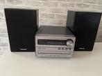 Mooi stereo set van Panasonic, MP3-aansluiting, Cd-speler, Zo goed als nieuw, Ophalen