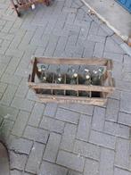 Oude krat met flessen, Ophalen of Verzenden