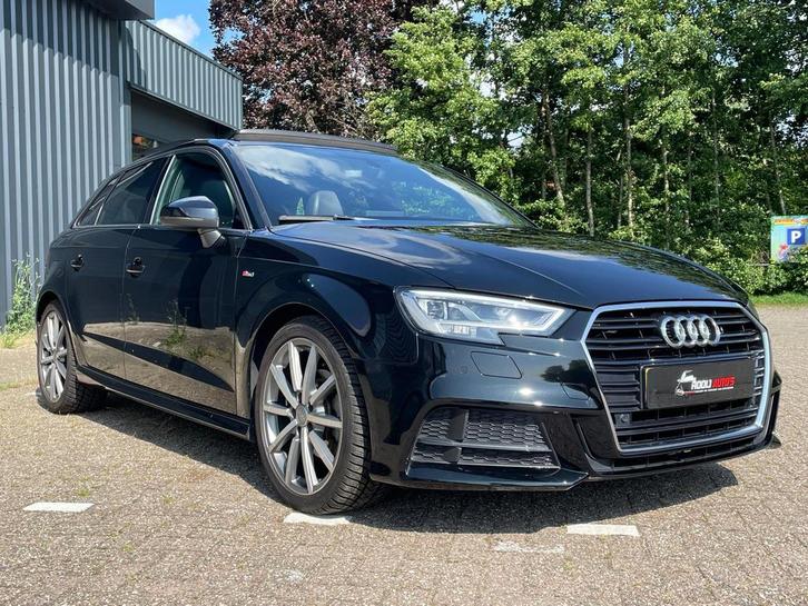 Audi A3 TFSI 3x S-Line PANO/VIRTUAL/CARPLAY/CAMERA/NAVI/CRUI, Auto's, Audi, Bedrijf, Te koop, A3, ABS, Achteruitrijcamera, Adaptieve lichten