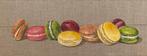 Macarons stilleven schilderij, Ophalen of Verzenden