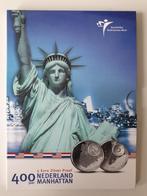 5 Euro 2009 zilver proof 400 jaar Nederland Manhattan, Postzegels en Munten, Munten | Nederland, Verzenden, Koningin Beatrix, Euro's