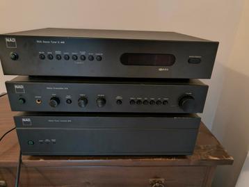 NAD Hifi Set: Tuner, Voor- en Eindversterker beschikbaar voor biedingen